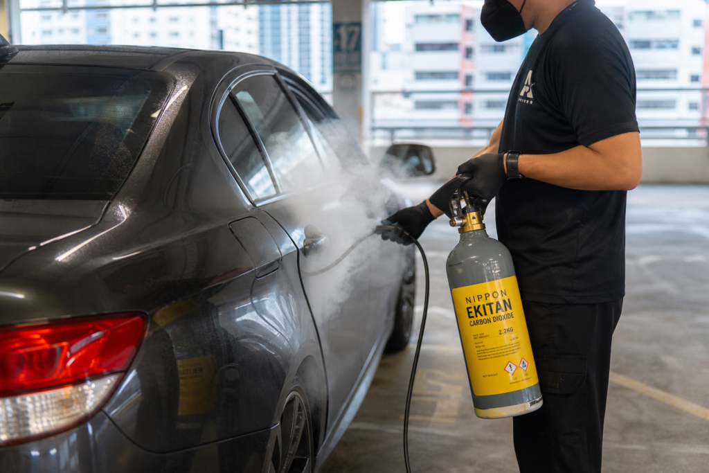 Mobile Car Fumigation Singapore: Professional MIRAKN® Dry Gas Treatment On-Demand &mdash; Cleanic Detailing Singapore